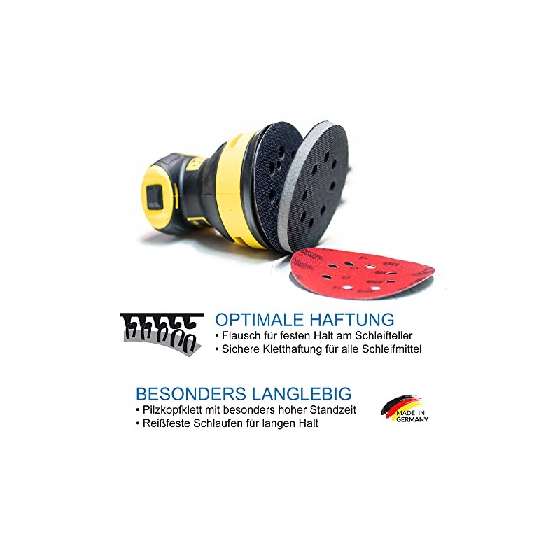 DFS Soft Pad 150 mm 80-Hole Compatible with Bosch Multihole,