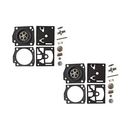 Carburetor Repair/Rebuild Kit Replaces ZAMA RB-43 For Echo Cs-4100 4600 4400 ZAMA C3-K5 (Pack of 2)