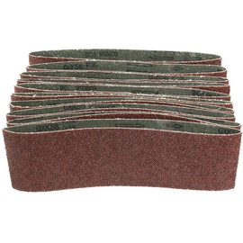 uxcell 4-Inch x 24-Inch Aluminum Oxide Sanding Belt 36 Grits Sandpaper Lapped Joint for Belt Sander 10pcs