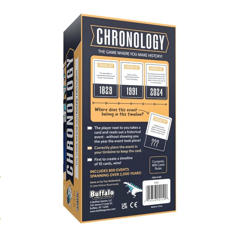 Buffalo Games - Chronology - The Game Where You Make