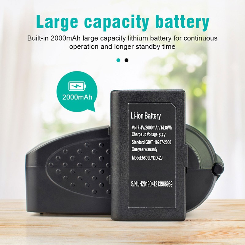 Portable Receipt Printer 58mm Bluetooth 4.0 Fast Printing Low Noise