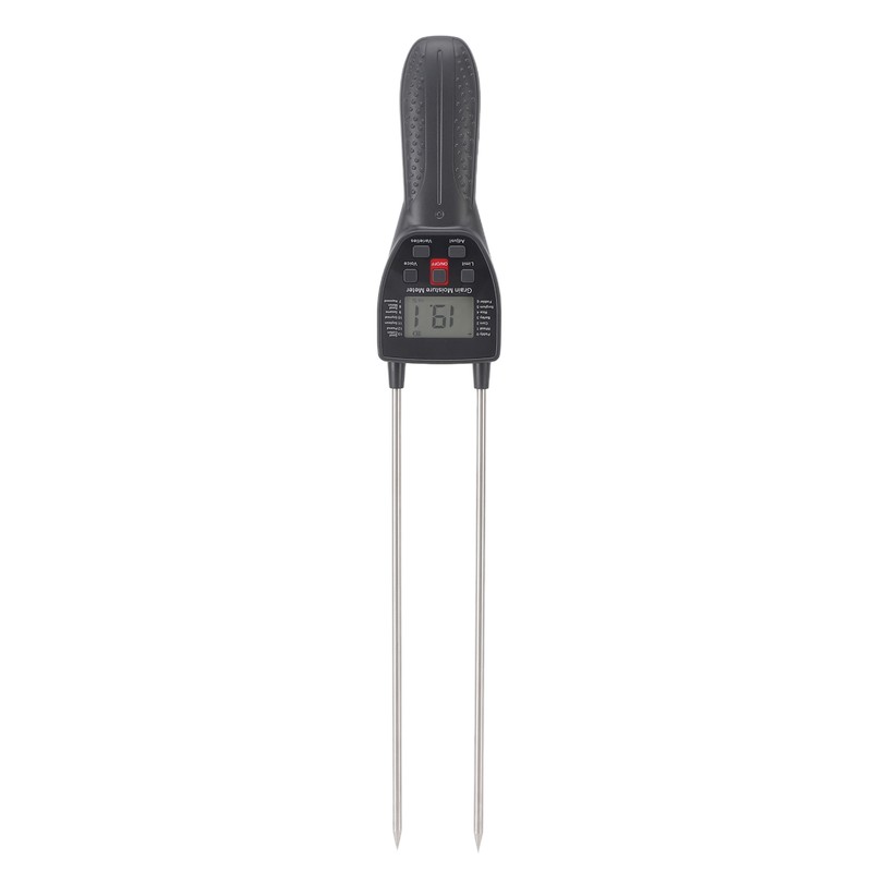 Grain Moisture Meter Tester Portable Digital with Voice Probe 300mm