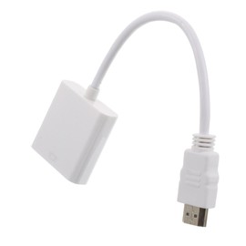 Gadpiparty High-Speed to Video Converter Cable Signal Transmission for Laptop Projector and Computer Displays Setup for Quality