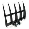 Aumzong Mini Excavator Attachment Rake, Wide Backhoe Rake Fit for