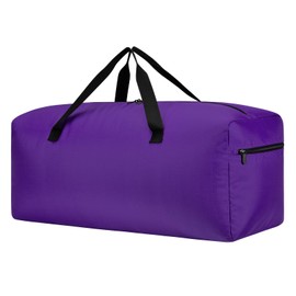 Foldable Duffel Bag 30" / 75L Lightweight with Water Rresistant for Travel-Purple