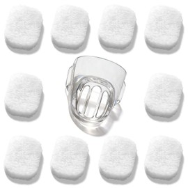 Elbow Cover & 10 Diffuser Filters FP400HC228 Compatible with Fisher & Paykel Eson Nasal Mask, Pilairo Q Replacement Parts, CPAP Mask Maintenance Kit