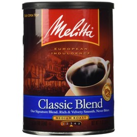 Melitta Classic Blend Medium Roast Ground Coffee, 11-Ounce (Pack Of 4)