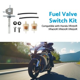 MAX COOL Fuel Tap Valve Petcock Switch Suitable for Honda XR250R XR400R XR600R XR650R