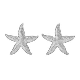 FDEETY Women's Alloy Large Starfish Stud Earrings Starfish Drop Earrings Boho Statement Exquisite Maritime Earrings Hypoallergenic Fashion Jewellery for Women and Girls, Zinc