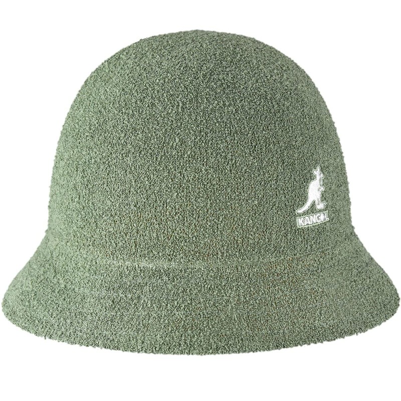 Kangol - Flip It Reversible Fishing Hats, vert-jaune