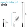 Rechabite 2 Pack Telescoping Magnetic Sweeper Pickup Tool, Screws Parts