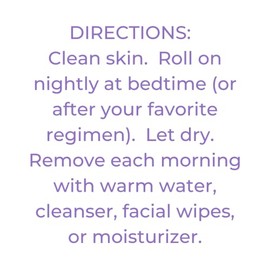 Mascarilla transpirable de noche- Lavanda Revolucionaria mascarilla hidratante roll-on  Aceite esencial de lavanda y antioxidantes de vitamina E...   