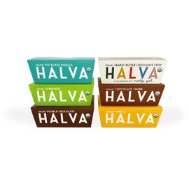 HEBEL & CO Mega Super Bundle | 6 different halvas | Certified USDA Organic, Gluten Free, Kosher & Vegan