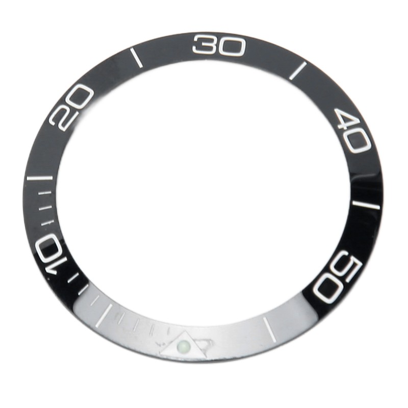 Ceramic Watch Bezel Ring Professional 38.6mm Watch Bezel Insert Replacement