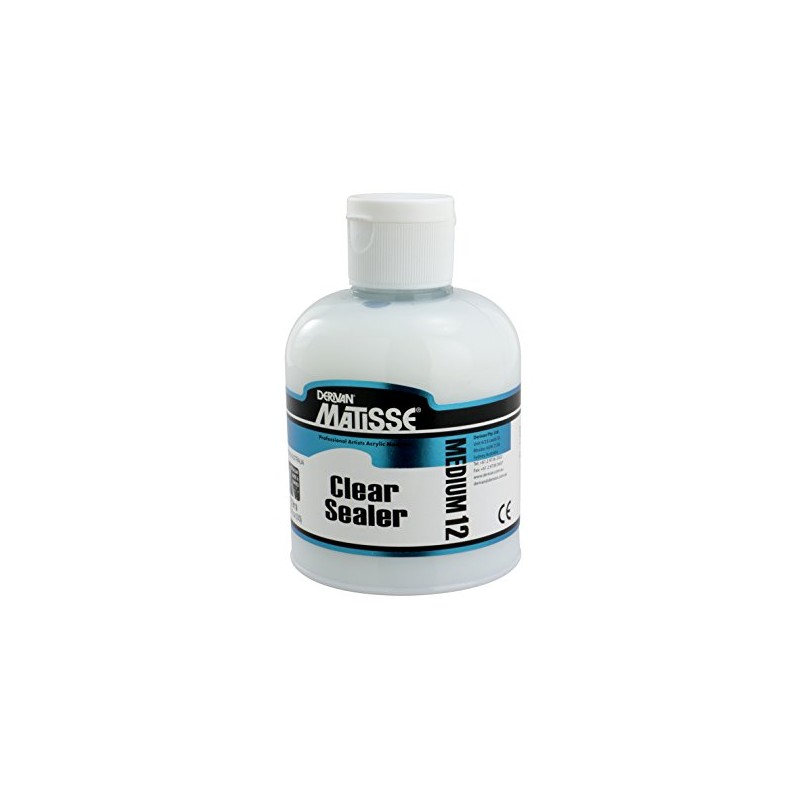 Derivan Matisse MM12 Professional Artists Acrylic Clear Sealer Medium 250