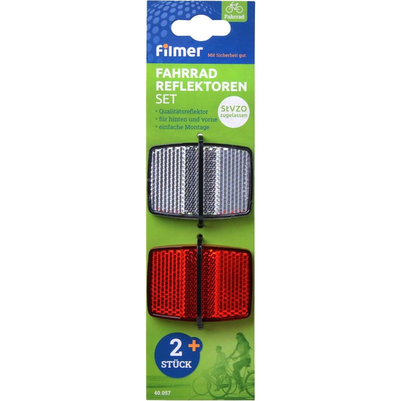 FILMER 40057 Bicycle Reflector Set
