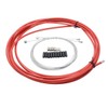 SUNWAN Bike Complete Brake Inner Cable Set, Red, 4.4mm Copper,