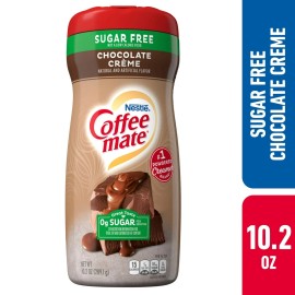 Coffee-mate Nestle Coffee Mate Sugar-Free Powdered Coffee Creamer, 10.2 oz- (Select Flavors) - Chocolate Crème