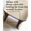Gold Tissue Box Cover Rectangular – Plus Size Leather Tissue
