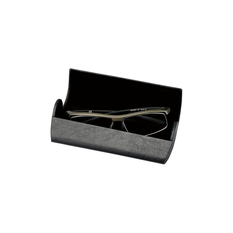 Pearl Eyeglass Case, Eyeglass Case, Semi-Hard Case, Magnetic, Unisex, Round