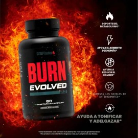 Burn Evolved Quemador De Grasa Termogénico Para Hombres Y M                                                                                           