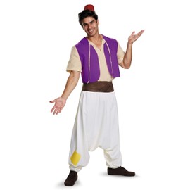 Aladdin Street Rat Adult Costume, Large, Multi-Colour