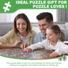 ZZJIHAI 1500 Piece Jigsaw Puzzle Table with Drawers, Adjustable Wooden
