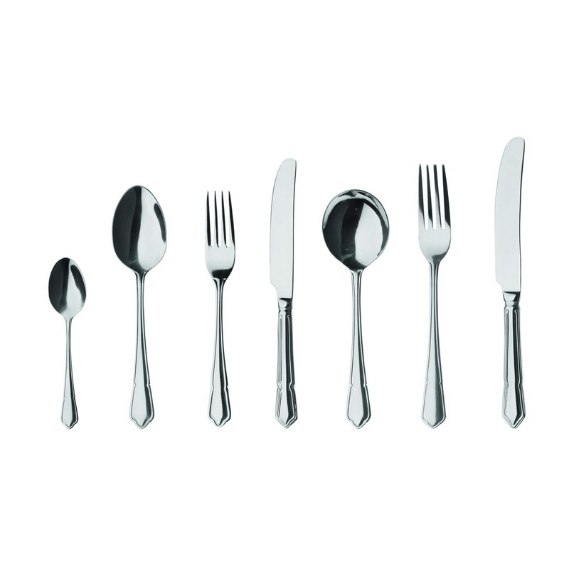 Grunwerg Durbarry Dessert Forks DFDBR, 18/0 Stainless Steel, Set of