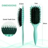 Curly Hair Brush, 2024 Newest Brush Less Pulling Styling Brush