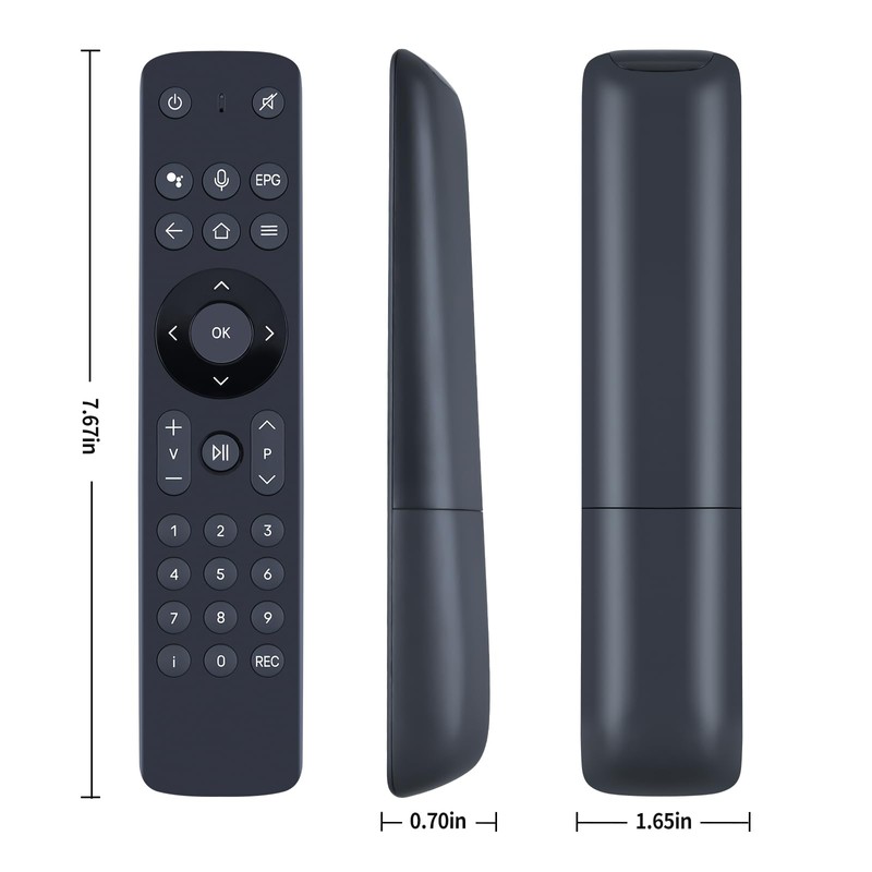TCNOUMT T4HIS2105/30K Voice Remote Control for Tech4home Lda TV MagentaTV
