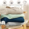 Exclusivo Mezcla 100% Cotton Waffle Blanket King Size for Bed,