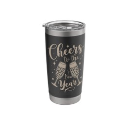 Cheers to the new Year - New Year's Eve Stainless Steel Insulated Tumbler