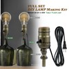 Lamp Rewire Kit,Lamp Socket Replacement Kit,Antique Brass Light Socket with