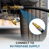 20 FT Propane Quick Connect Hose for RV to Grill
