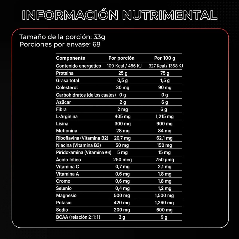 Suplemento Aminoácidos Bcaas Hydro Whey + Hmb 68 Servicios