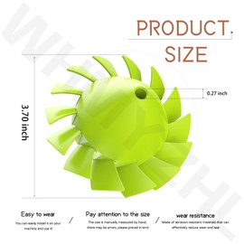 WHMYZHL 2 Pack 529437003 529437004 529437001 Blower Fan for Homelite & Ryobi 18 Volt One+ Cordless Leaf Blower P2108 P21081 P21081VN P21081VNM