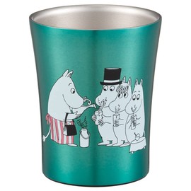 Skater STB2N-A Stainless Steel Tumbler, Hot and Cold Retention, 8.5 fl oz (250 ml), Moomin, Colorful
