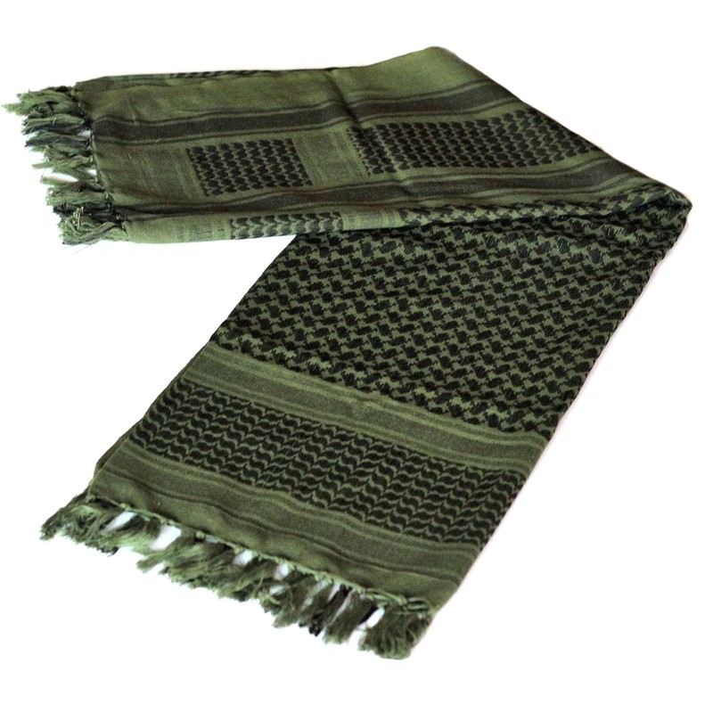 J&Y Desert Shemagh 100% Cotton Afghan Stole Arab Stole Scarf,