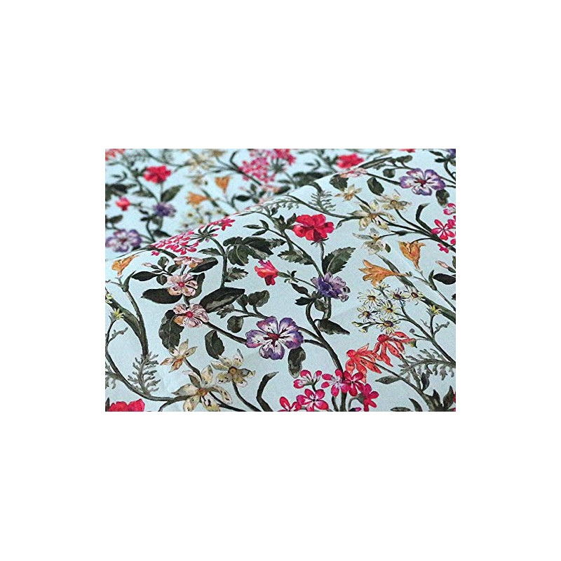 DDintex FLORET LONDON Cushion Cover Rockwood Blue 45x45cm [With Liberty