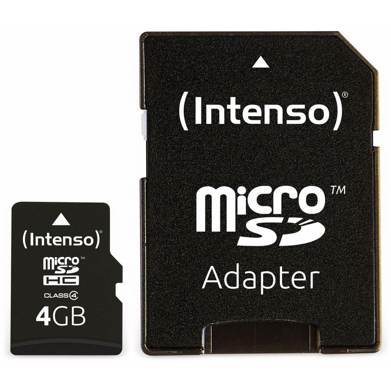 Intenso Micro SDHC memory card