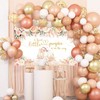 Mocsicka Pumpkin Baby Shower Backdrop Fall Boho Pampas Grass Pumpkin