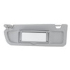 Sun Visor Grey Stylish Look Sun Shielding Visor Mirror with