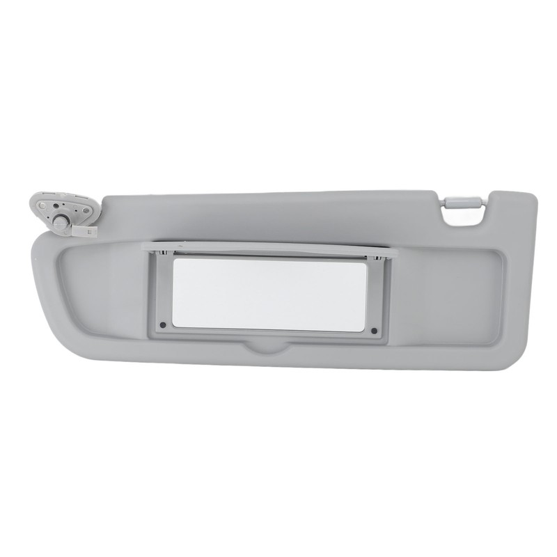 Sun Visor Grey Stylish Look Sun Shielding Visor Mirror with