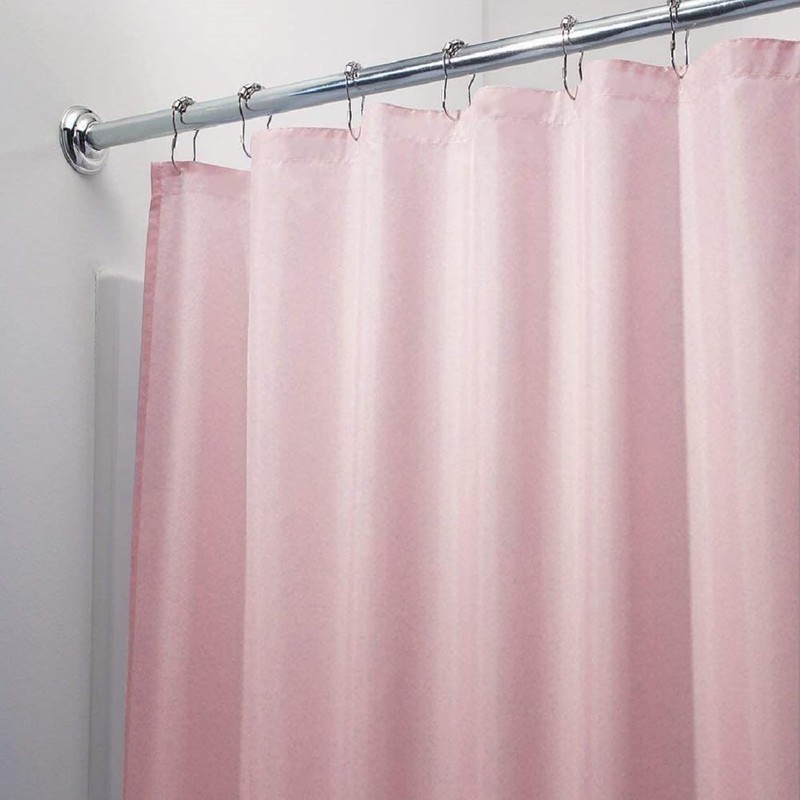 Dependable Industries inc. Essentials Bathroom Magnetized Shower Curtain Liner with