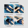Patient Turning Device Bedridden Elderly Turnover Device Multifunctional PU Leather