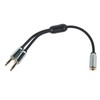 Monoprice 110146 6-Inch 3.5mm Stereo Jack Splitter for Mobile -