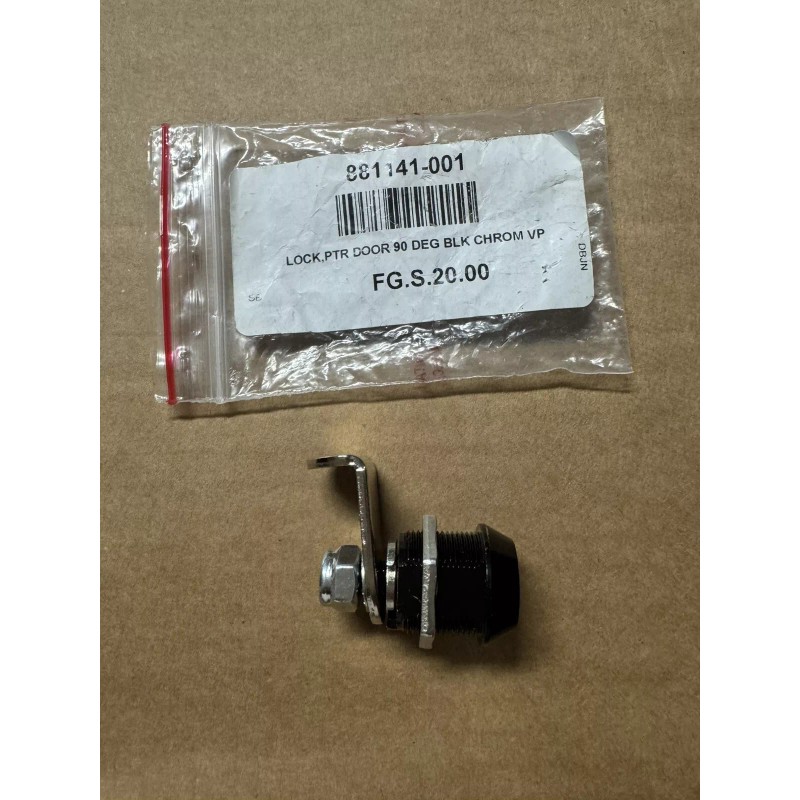 WAYNE 881141-001 PRINTER DOOR LOCK 90 DEGREE BLACK… NEW