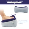 Cushion for Footrest, Flocking, Comfortable Inflatable Cushion with Footrest and