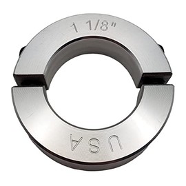 Coastal Shaft Collars - 1.125" Bore Diameter - Clamping Two Piece Shaft Collar - 2024 Aluminum (1 Pack)