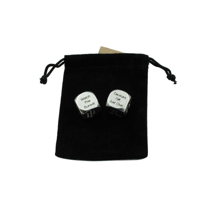 17 Year Anniversary Metal Date Dice Create a Unique 17th